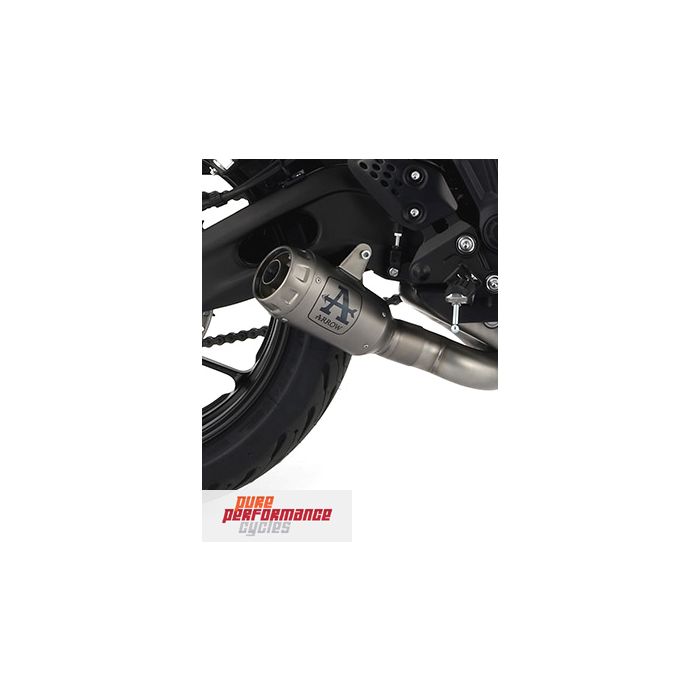 IXRACE Exhaust For Yamaha MT-07 / FZ-07  MK2 SERIES BLACK (Full System) –  Bagoros Performance