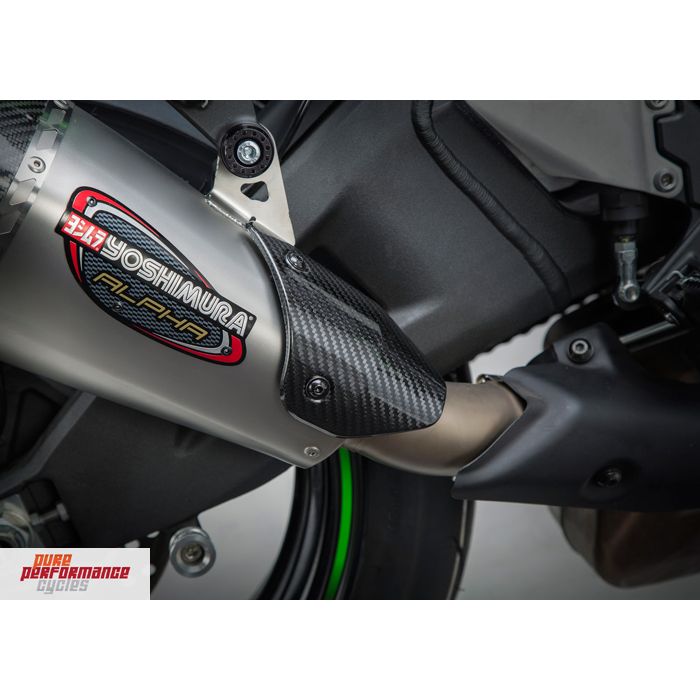 Yoshimura Titanium ALPHA T Slip-on Exhaust 2012-2020 Kawasaki ZX-10R