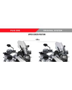 Puig Windscreen Electronic Regulation System (ERS) 2018-2022 BMW R1250GS