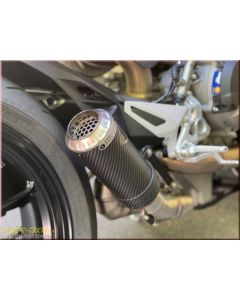 Shift-Tech GP-1 Carbon/Titanium Slip-on Exhaust fits Ducati Streetfighter V2