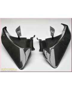 Shift-Tech Carbon Inner Fairing / Air Extractor Set - Ducati Panigale V4/S