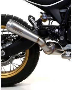 Arrow Pro-Race Exhaust Silencer 2017-2023 Ducati Scrambler 800 Desert Sled