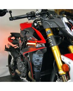 New Rage Cycles LED Front Turn Signals for MV Agusta Brutale 1000