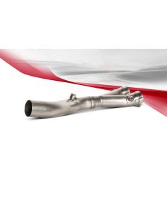 Akrapovic Titanium Exhaust Linkage Pipe 2017-2021 Yamaha FZ-10 / MT-10 