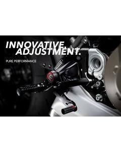 Gilles Tooling MEU2 GT Adjustable Rearset 2020- Ducati Streetfighter V4